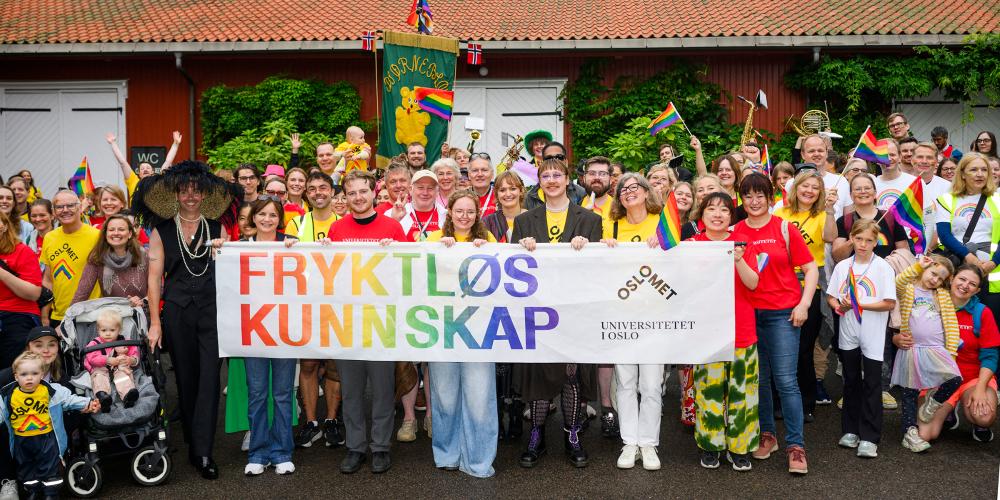 OsloMet markerte Pride