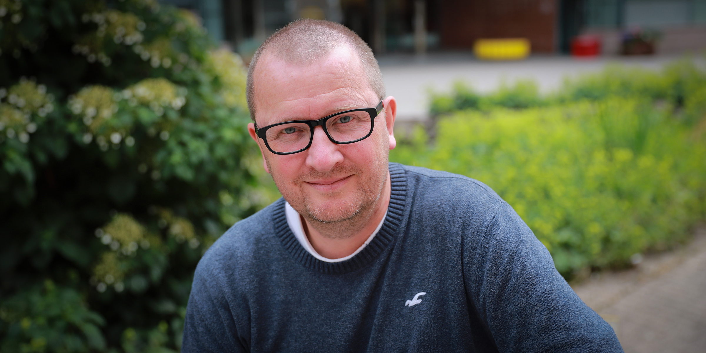 Foto av Martin Halvorsen, leder for seksjon for opptak og vurdering, OsloMet