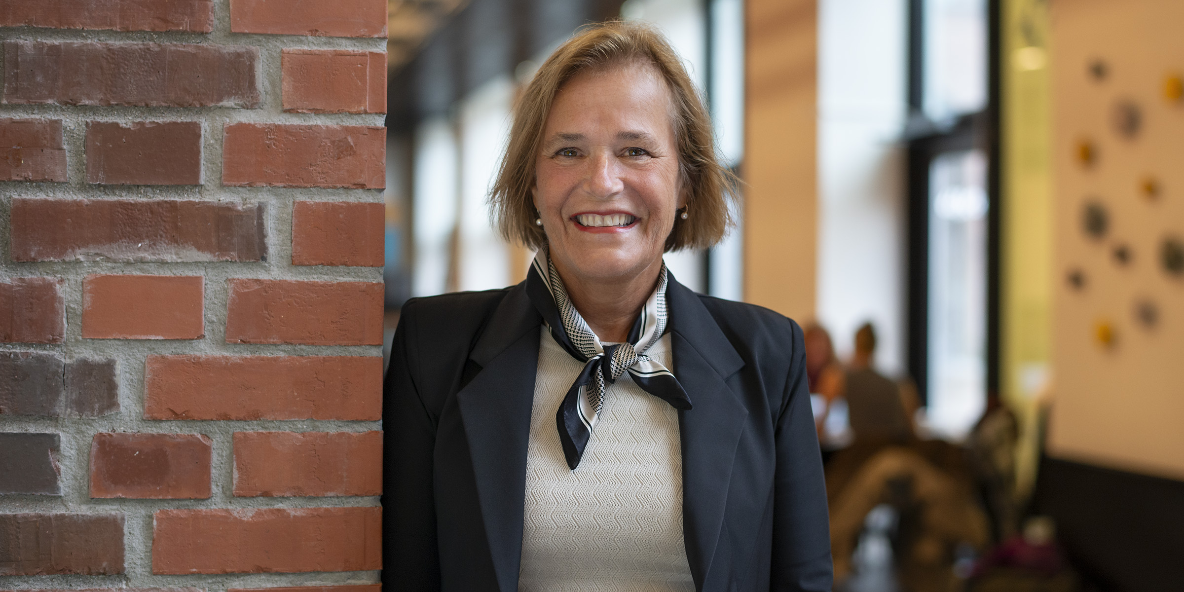 Portrettbilde av styreleder ved OsloMet Vibecke Hverven.